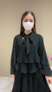 GAMIS PLISKET NADA CERUTY BABY DOLL TERBARU | ABAYA HITAM PLISKET MAXI