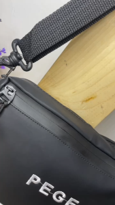 Tas Slingbag Pria 2in1 PEGE Ryder Slempang Pouch Dilengkapi Clear Pocket Bahan Waterproof - PG 9031