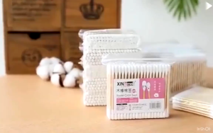 Cotton Swab/Cotton Bud / Cotton Swabs Pack Baby Thin Cotton Bud Cotton Buds Kosmetik Berwarna