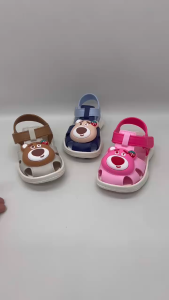 909+52 IMPORT Sandal Bayi Anak Perempuan Motif Lotso Sandal Balita Karet Lentur Anti Selip Ukuran 18-23