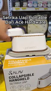 Setrika Uap Lipat Salav Handheld Dh300 Setrika Uap Portable Setrika Uap Traveling Original Ace