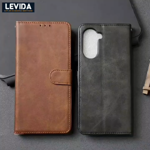 Leather Case Flip Vivo Y03 Vivo Y03T Vivo Y18 Vivo Y28 4G Flip Cover Kulit Sarung Buku