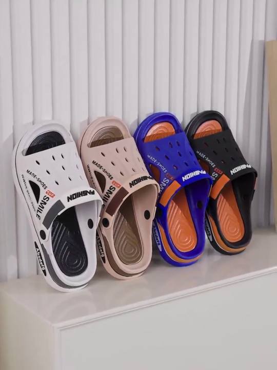 Men's slippers new fashion summer sandals leisure beach non-slip