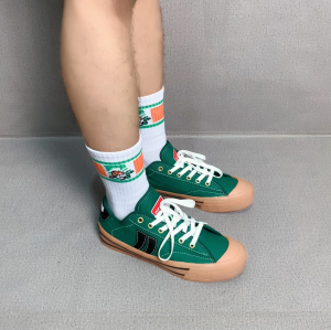 Dorks Metro Low Green Gum - Sepatu Sneakers Casual Pria Wanita Sepatu Sekolah Dorks