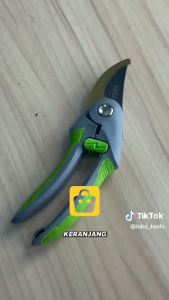 Isku Gunting Dahan Gunting Bonsai Gunting Taman Garden Scissors Ranting Bunga Tanaman-Stainless Steel Garden Shears 8’’ Teflon Coated