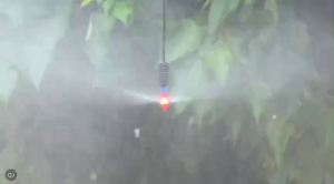 Đầu Béc tưới phun mưa mini xoay 360 độ