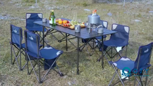 AFAU Folding Table Portable Outdoor Camping Tables And Chairs Sets Barbecue Picnic Camping Table Foldable Outdoor Table Dining Aluminum Alloy Tables Folding Sale Table Portable Folding Multi-Function Ultra-light Mini Picnic Table For Camping Outdoor
