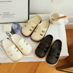 Women Leisure Fashion Flat Sandals Comfortable Soft Soles Slippers Womens Breathable Beach Sandals