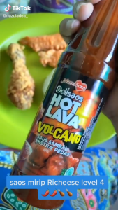Saus Hot Lava Volcano 1kg
