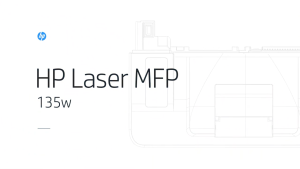 HP MFP 135A 135W 136A 136W All In One Wireless A4 Mono LaserJet Printer ( Print Scan Copy Wifi ) 107A Toner