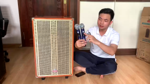 trọn bộ micro karaoke không dây  ontekco pin sạc hát karaoke giá siêu rẻ dành cho các loại loa amply loa kéo kèm đầy đủ phụ kiện