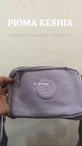 OMIPABAGS TAS PIOMA KESHIA 3 RES DOMPET HP 3 RUANG TAS HP SELEMPANG PIOMA