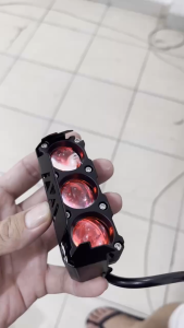 LED Mata 3 & 4 Mata Laser Proji 12/24Volt Untuk Truk, Bus & Mobil