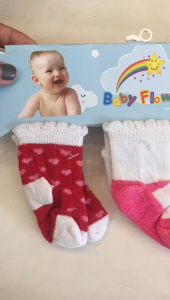 SOREX / KANDILA Kaos Kaki Bayi 3in1 - Baby Socks isi 3 pasang Motif Boy / Girl 0-6 / 0-12 Bulan