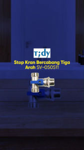Tidy Stop Kran Bercabang Tiga Arah SV-050511