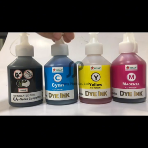 BỘ 4 MÀU MỰC NƯỚC/ MỰC IN PHUN BƠM CHO MÁY IN HP CANON LOẠI 100ML (BK-C-Y-M)