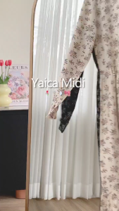 1407 YAICA MIDI DRESS GAMIS BY MOELA: Bahan Nyaman & Desain Elegan