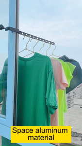 MEIDOO Outdoor Drying Drill-free Window Drying Rack Aluminum Waterproof and Rust-proof