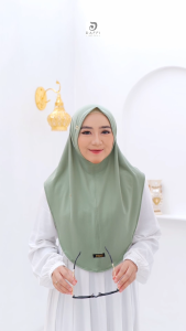 HIJAB INSTAN NON PAD TERBARU SERIES INGGIT
