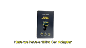 ELONXTECH 105W PowerDrive Car Adapter (PD 3.0 Fast Charging)