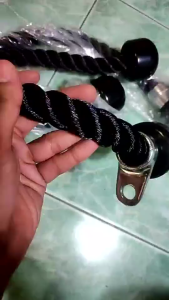 70cm 26mm Dây Cáp Tricep Rope Bicep Hỗ Trợ Tập GYM Đầy Đủ Nhóm Cơ Tay Sau Tay Trước Lưng Xô