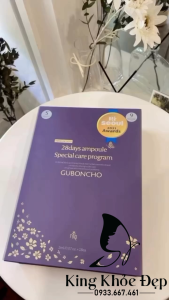Tế Bào Gốc Guboncho Premium Gold 28 Days Ampoule Special Care Program