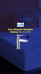 Tidy Kran Wastafel Stainless Sedang Neretva 612
