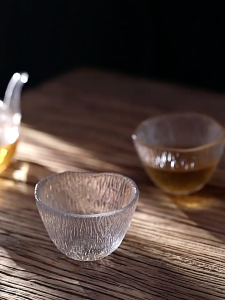 [HY] Japanese Sake Cup Glass Cup Japanese Tea Cup Soju Glass Cup 日式玻璃茶杯清酒杯