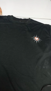 Baju Kaos Distro Dewasa & Sablon Hati Bersinar