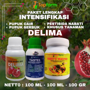 Pupuk Topfarm / Pupuk Paket Lengkap Buah Delima / Pupuk Khusus Buah Delima / Pupuk Booster Buah Delima / Pupuk Buah Delima Terbaik / Pupuk Pembesar dan Pelebat Buah Delima