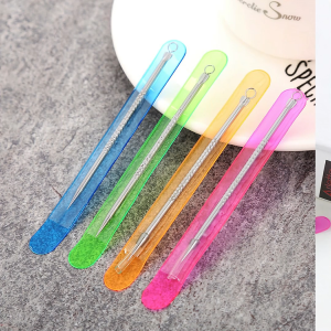 Set 10 cây nặn mụn 2 đầukim lấy mụn que nặn mụn cao cấp inox -NIEVE
