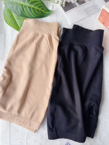 Cycling Popular Seamless Stretch Summer High Waist Cotton Safety Pants for Women Girls 26-32 Waist