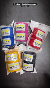 Pro Sport Boxing Training Bandages Elastic Handwrap 5 Meters 1 Pair Hand Wrap for MMA Muay Thai Kick Boxing Gloves