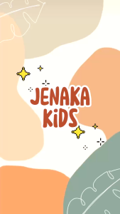 JENAKA KIDS Gifar Jogger Cargo Celana Anak Celana Panjang Anak Bahan Linen BROKEN WHITE