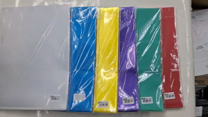 E310 A4 PP L Shape Folder Thick / PP L Shape File Tebal 18C / 6 Color Selection