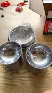 Bộ 5 Chén Bát Inox xịn Nhập Khẩu gia công 2 Lớp loại trơn Cách Nhiệt size 11.5cm