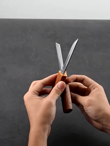 Japanese Knife Stainless Steel Fruit Knife Pair of Knives Double Knives Fruit Sushi Slicing Knife