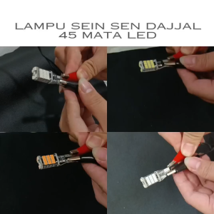 Paket Lampu Sen Dajjal 45 Mata Plus Flasher Relay Super Terang