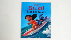 Disney Stitch Ride The Waves Picture Story Book Easy To Read With Beautiful Illustrations For Kids