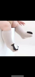 HIPPOLAND Kaos Kaki Panjang Anti Slip Bayi Boneka 3D 390-391