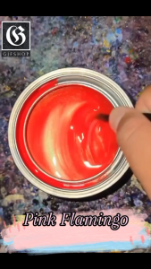 Cat PU Polyurethane City Paint Super High Quality Pink Flamingo 1L