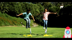 GOOGOO BIRD Flying Rocket Launcher Toy Luminous Childrens Outdoor Ejection Flying Flash Launch Interactive Mainan Kanak-kanak