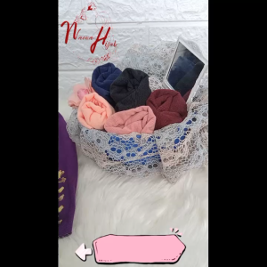 Ciput arab pocong polos/ Dalaman hijab turki basic