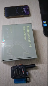 Bộ 2 Bộ đàm Mini Phong cách Quân đội ABS G63 bền bỉ (Sạc đế Hỗ trợ sạc USB Type C Pin Trâu Thiết kế đẹp)