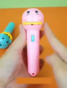 Mainan Senter Proyektor Anak Bayi Edukasi Lampu Flashlight Toys Gambar - Extra Piring 1
