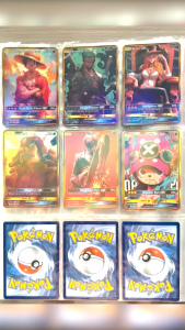 One Piece x Pokemon GX Cards (Bundle of 10 Cards)