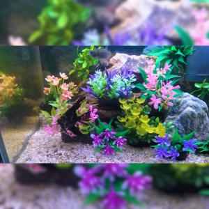 Aquarium Decoration Super Miniature Mini Artificial Plants 10p Kukumi