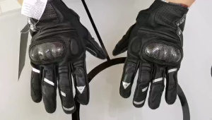 Original Full Leather Motorcycle Motor Riding Glove Sarung Tangan Motor