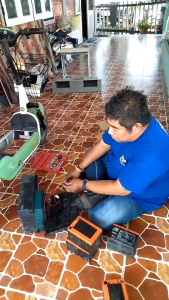 แบตเตอรี่ 6-DZF-12 (12V 12Ah) สำหรับ มอเตอร์ไซค์ไฟฟ้า 🚲จักรยานสามล้อไฟฟ้า🛴 Battery Electric Scooter 💥สินค้าใหม่