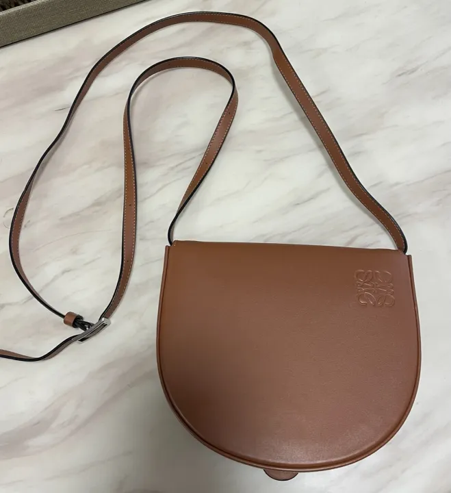 loewe heel pouch large